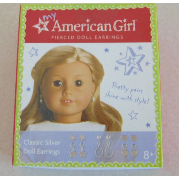 NEW American Girl 18" ISABELLE DOLL, MEET OUTFIT + Book Earrings Wrist Tag BOX - Picture 4 of 10